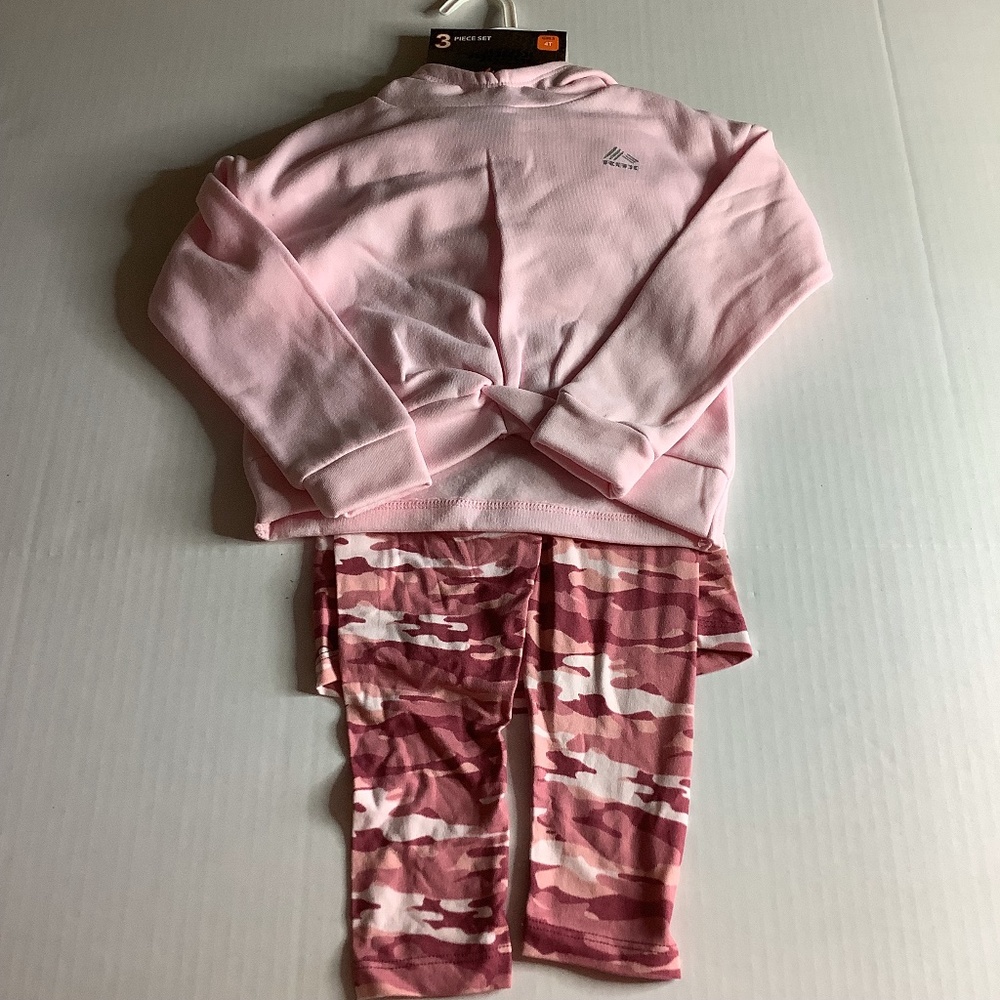 Three piece set with sweater pants and shir